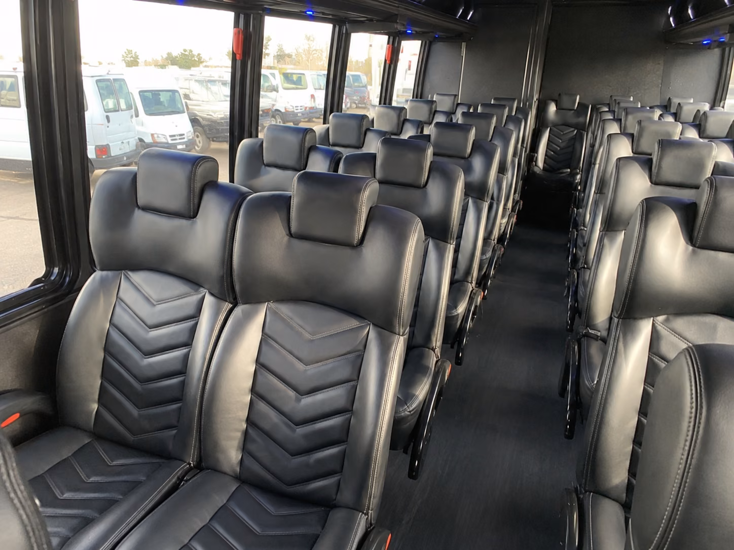 el cajon 18 passenger minibus inside