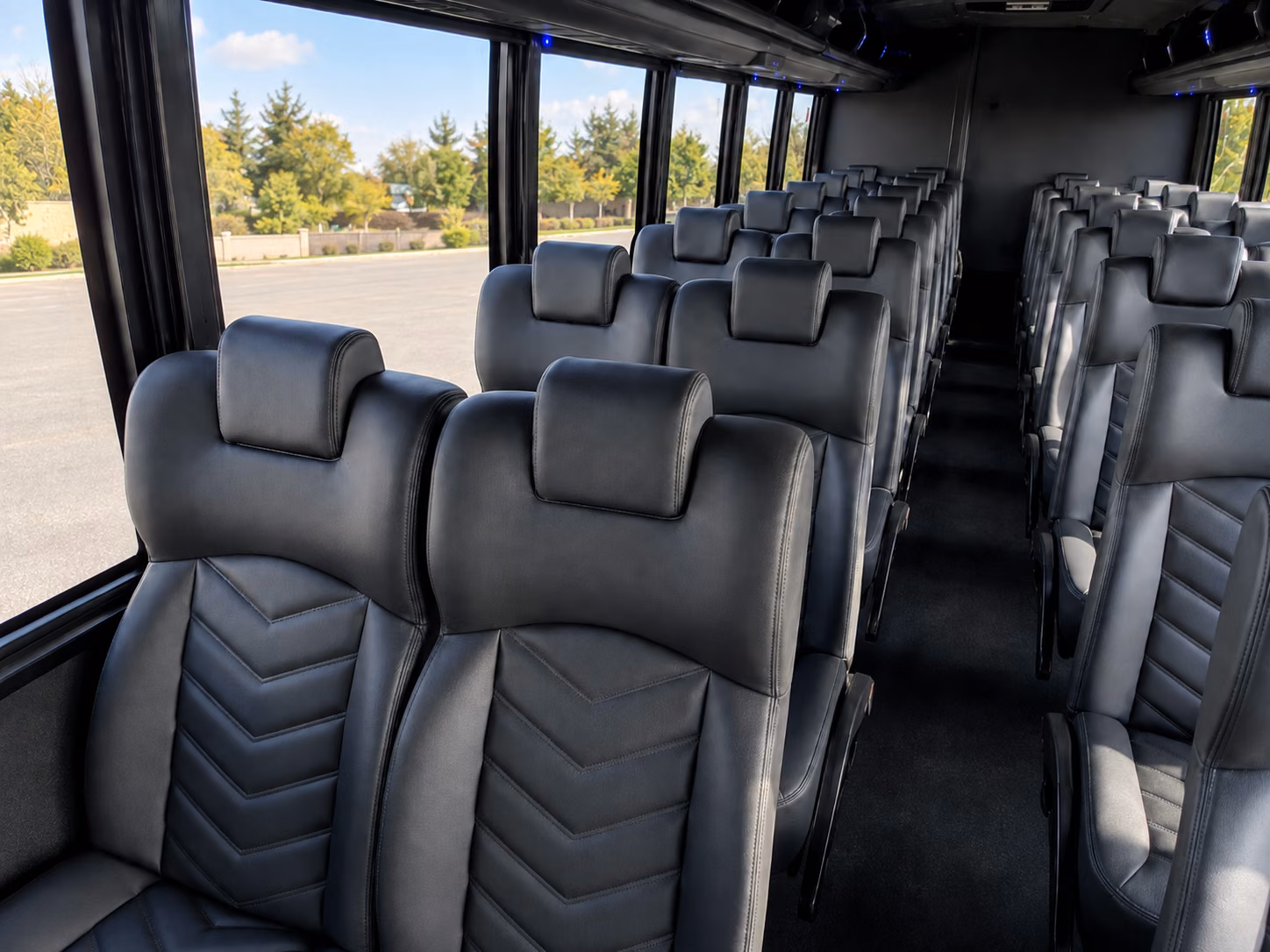 el cajon 20 passenger minibus inside