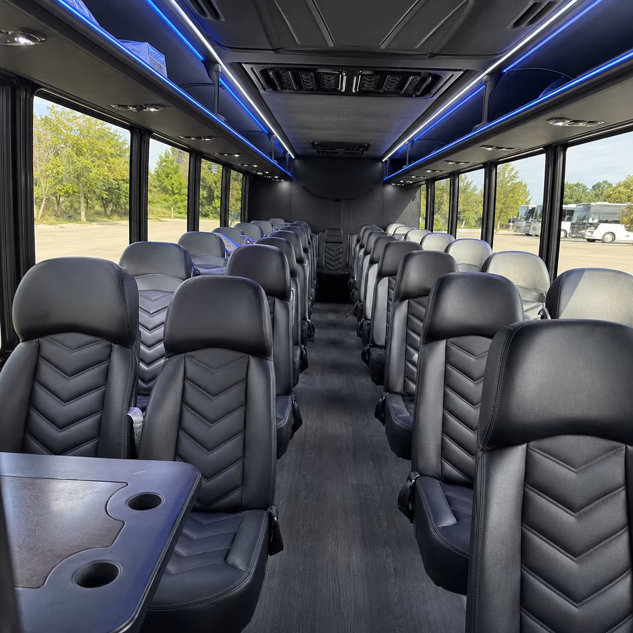el cajon 28 passenger minibus interior