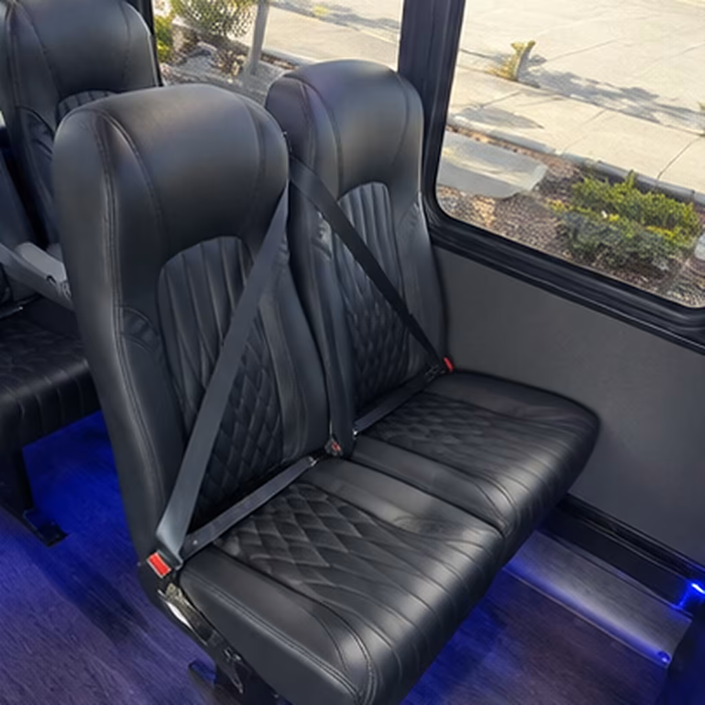 el cajon 30 passenger minibus inside