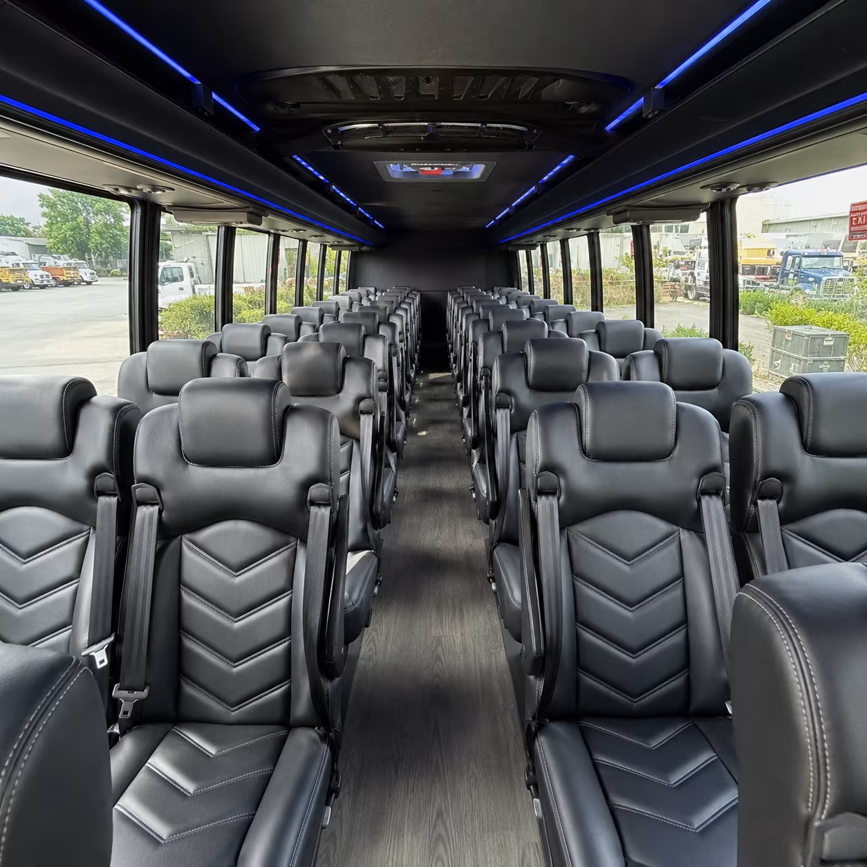 el cajon 30 passenger minibus interior