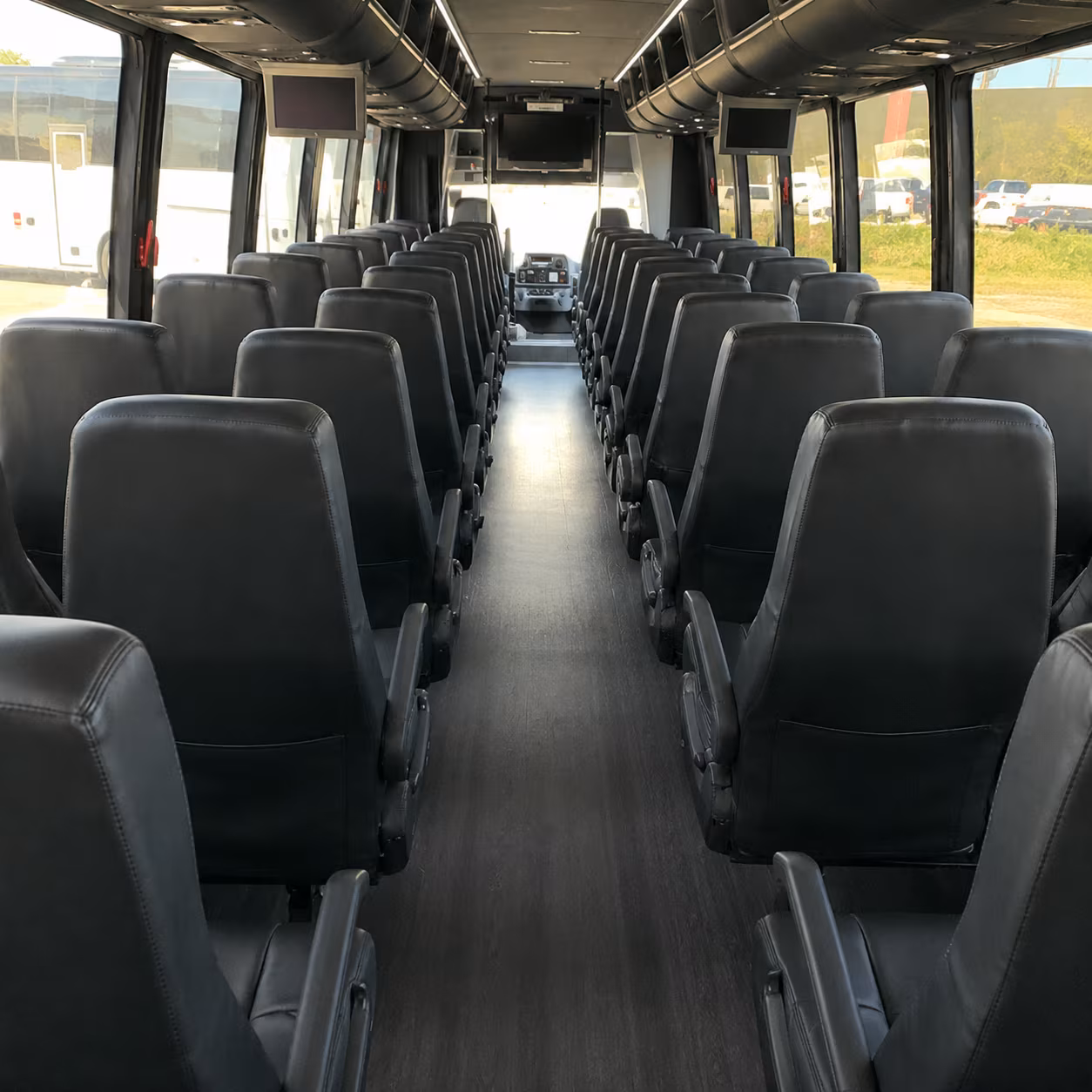 el cajon 35 passenger minibus inside