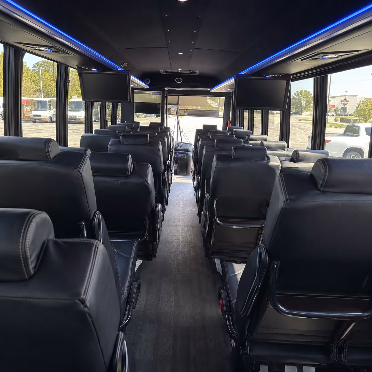 el cajon 35 passenger minibus interior