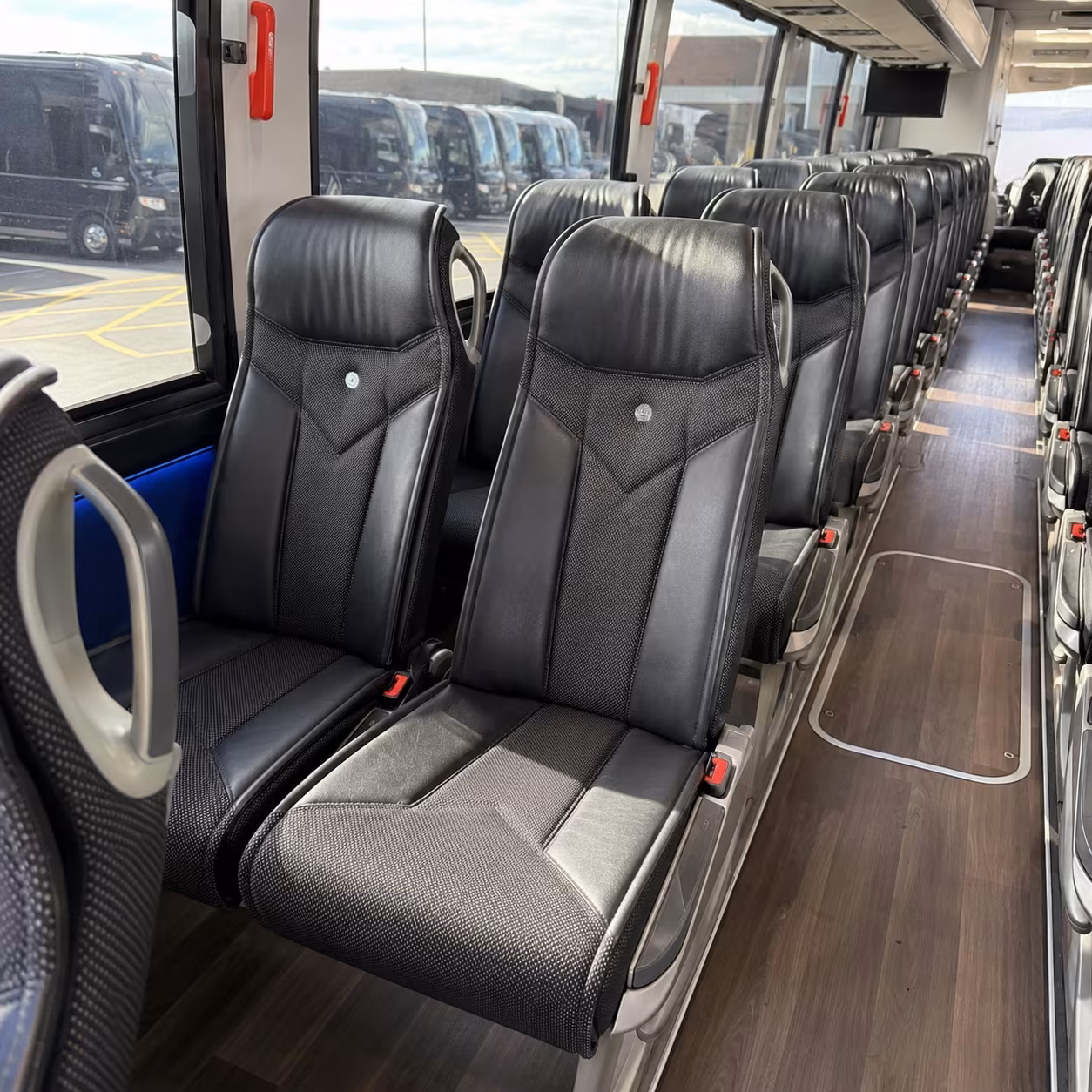 el cajon 40 passenger charter bus interior
