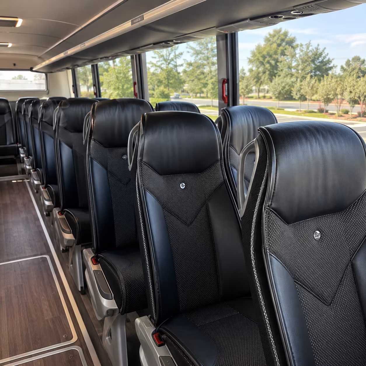 el cajon 45 passenger charter bus interior
