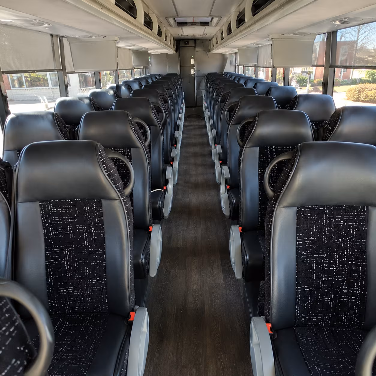 el cajon 54 passenger charter bus inside