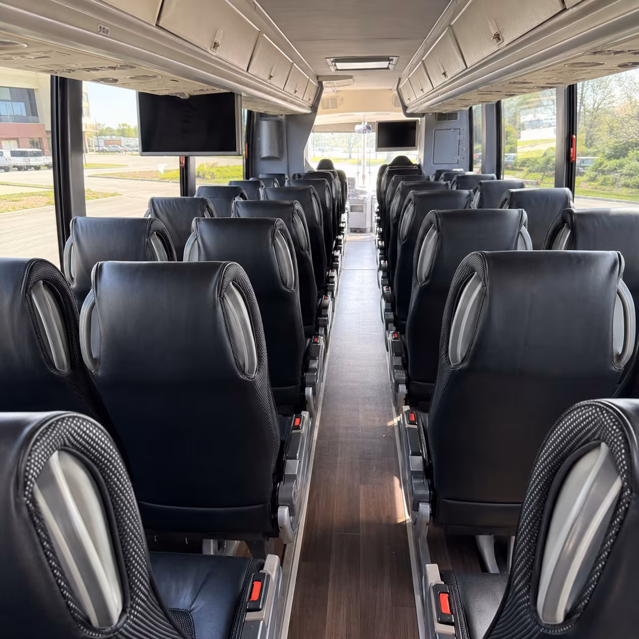 el cajon 56 passenger charter bus inside