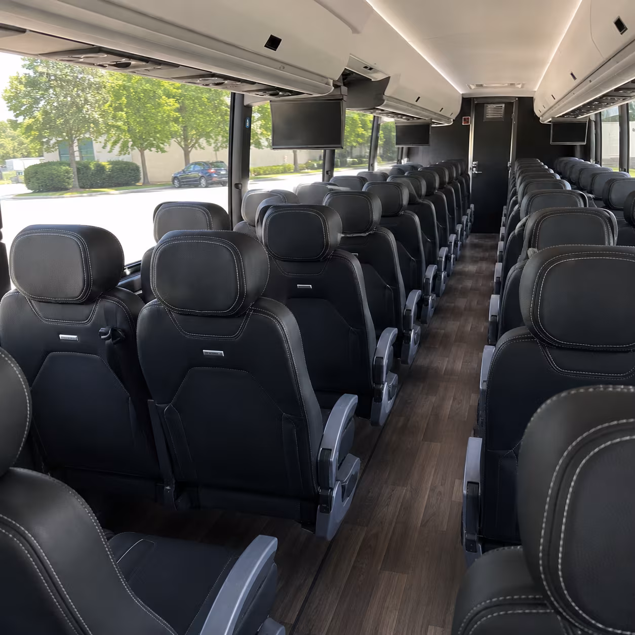 el cajon 56 passenger charter bus interior