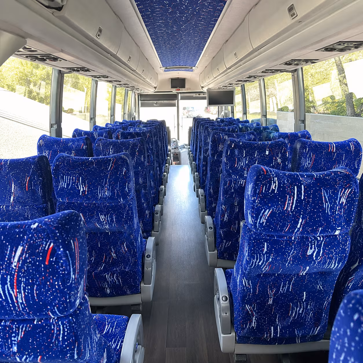 el cajon charter bus inside
