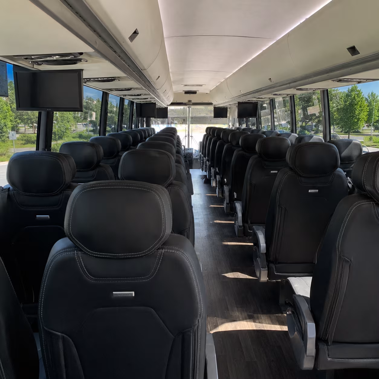 el cajon charter bus interior