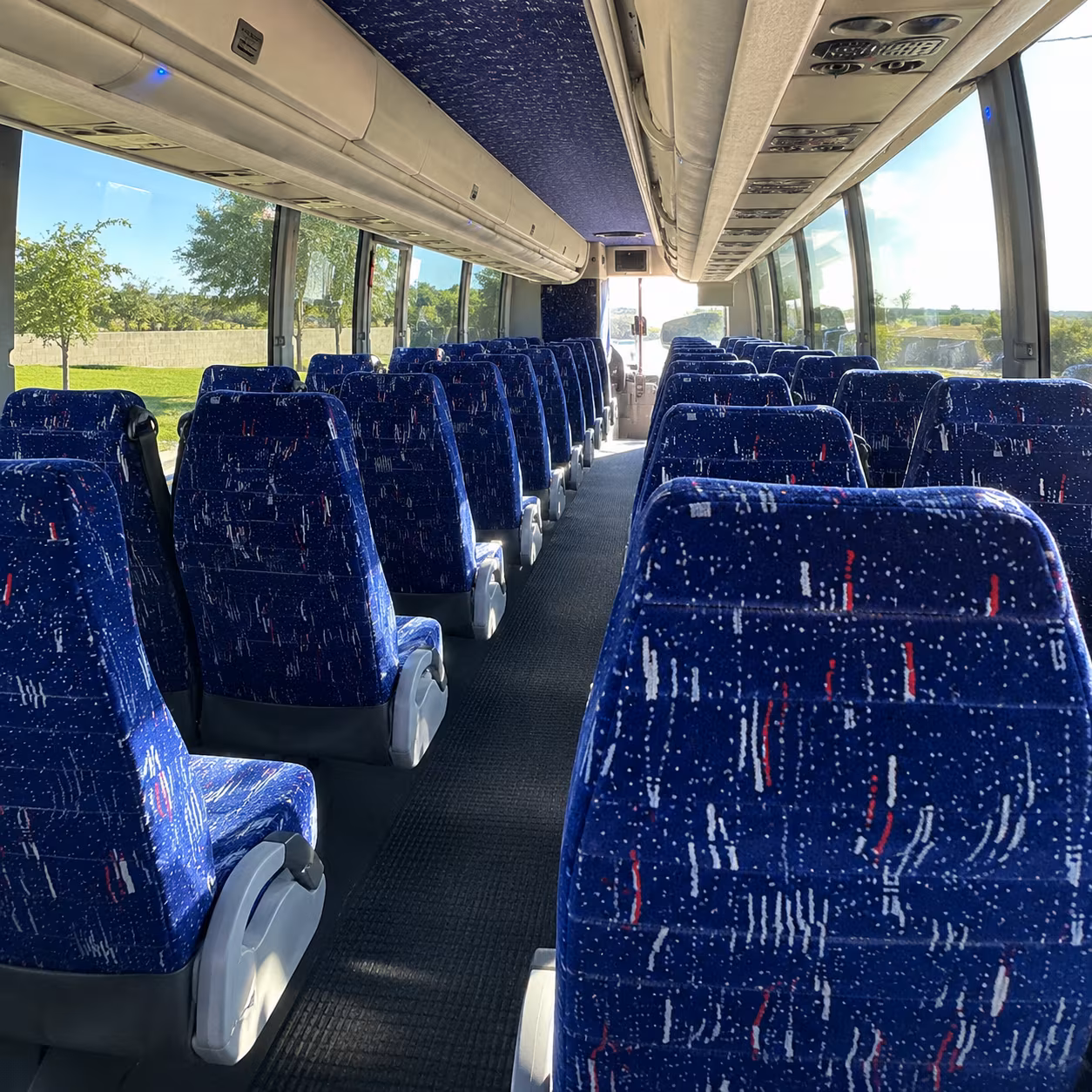 el cajon concert transportation onboard seating