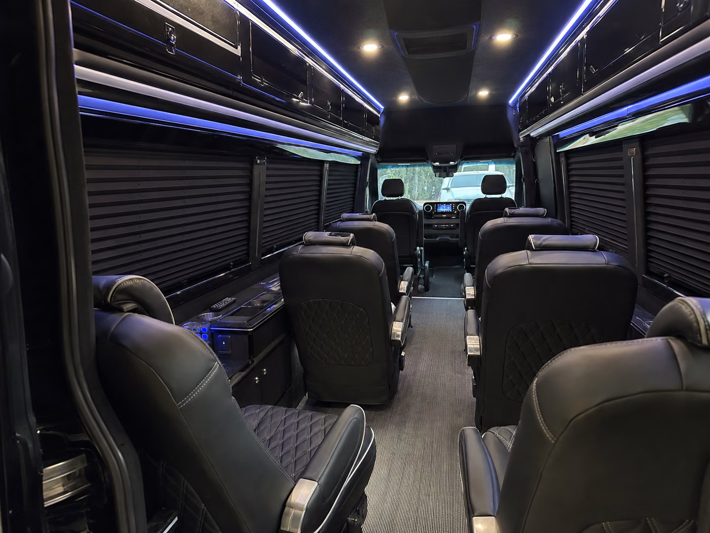 el cajon wedding transportation onboard seating